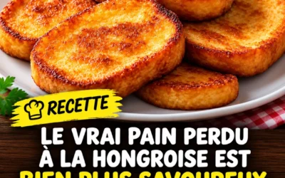 Pain perdu hongrois ultra savoureux