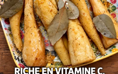 Panais rôtis aux feuilles de laurier