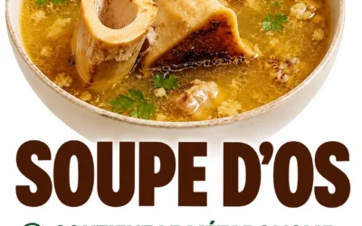 Soupe d’os et bienfaits naturels