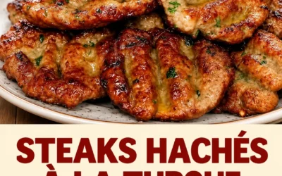 Steaks hachés à la turque gourmands