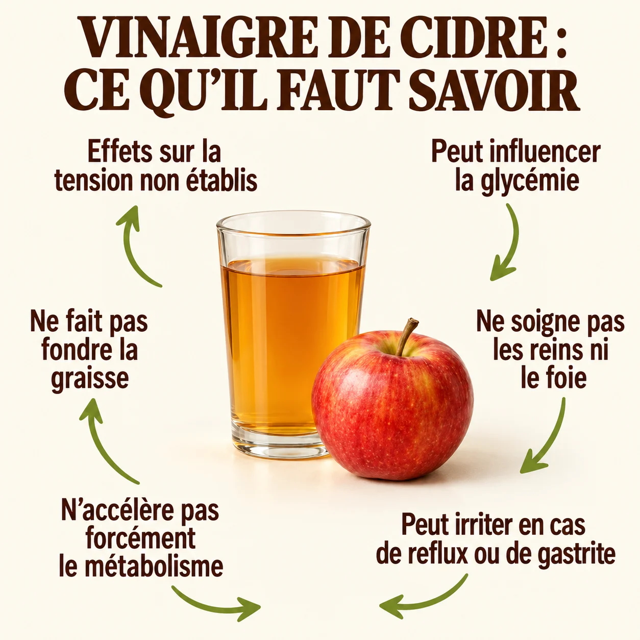 Vinaigre de cidre l’essentiel à savoir